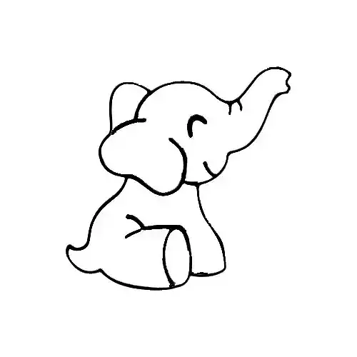 Elephant Cookie Cutter