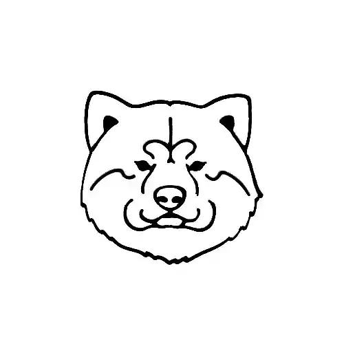 Akita Inu Cookie Cutter