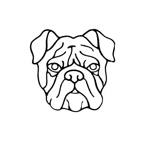 English Bulldog Cookie Cutter