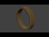 Unusual ring 3D print model_1