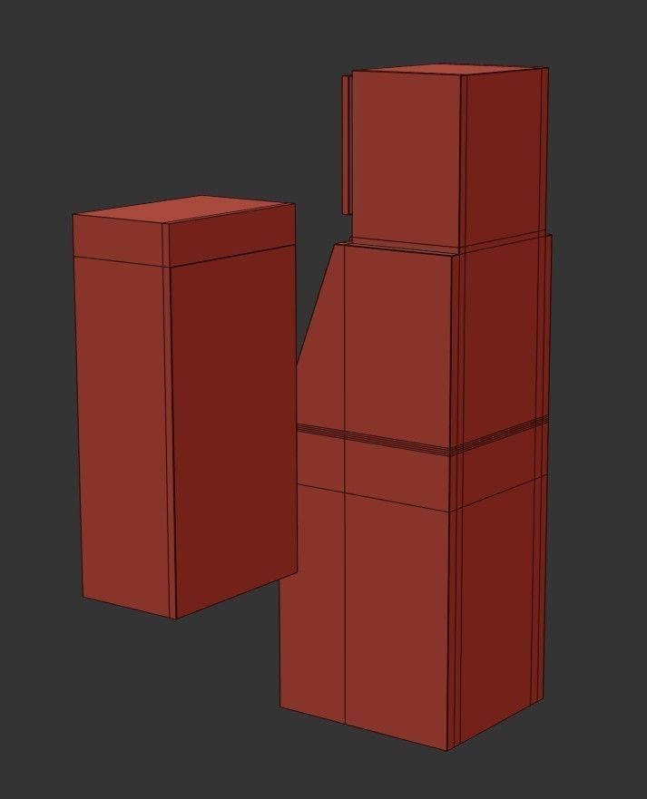 ATM Machine Pack Low-poly 3D model_28