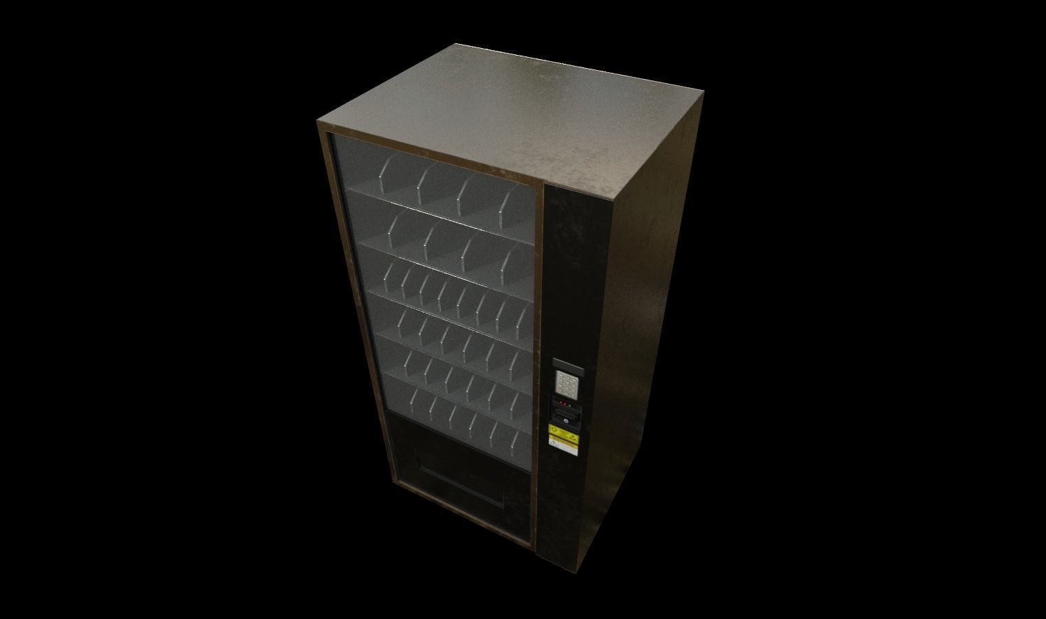 Vending Machine Pack Low-poly 3D model_27