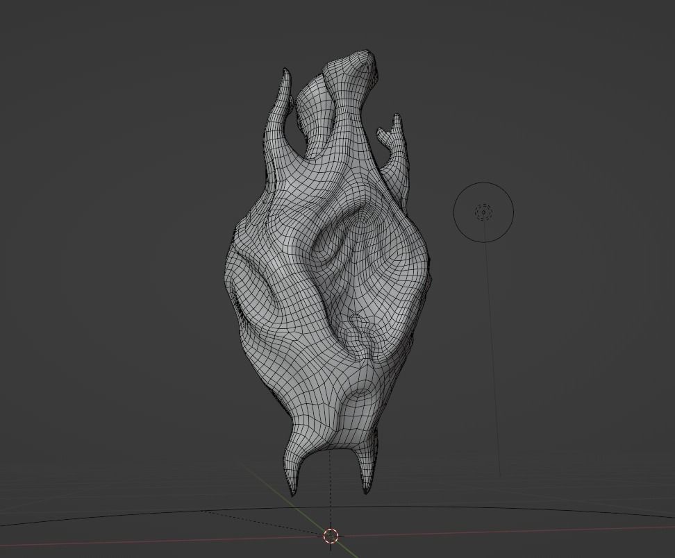 Alien Egg 2 Low-poly 3D model_9