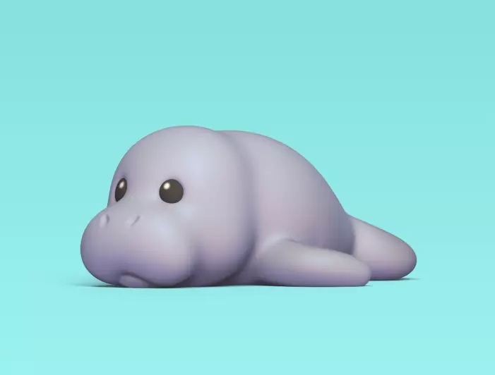 Manatee 3D print model_0