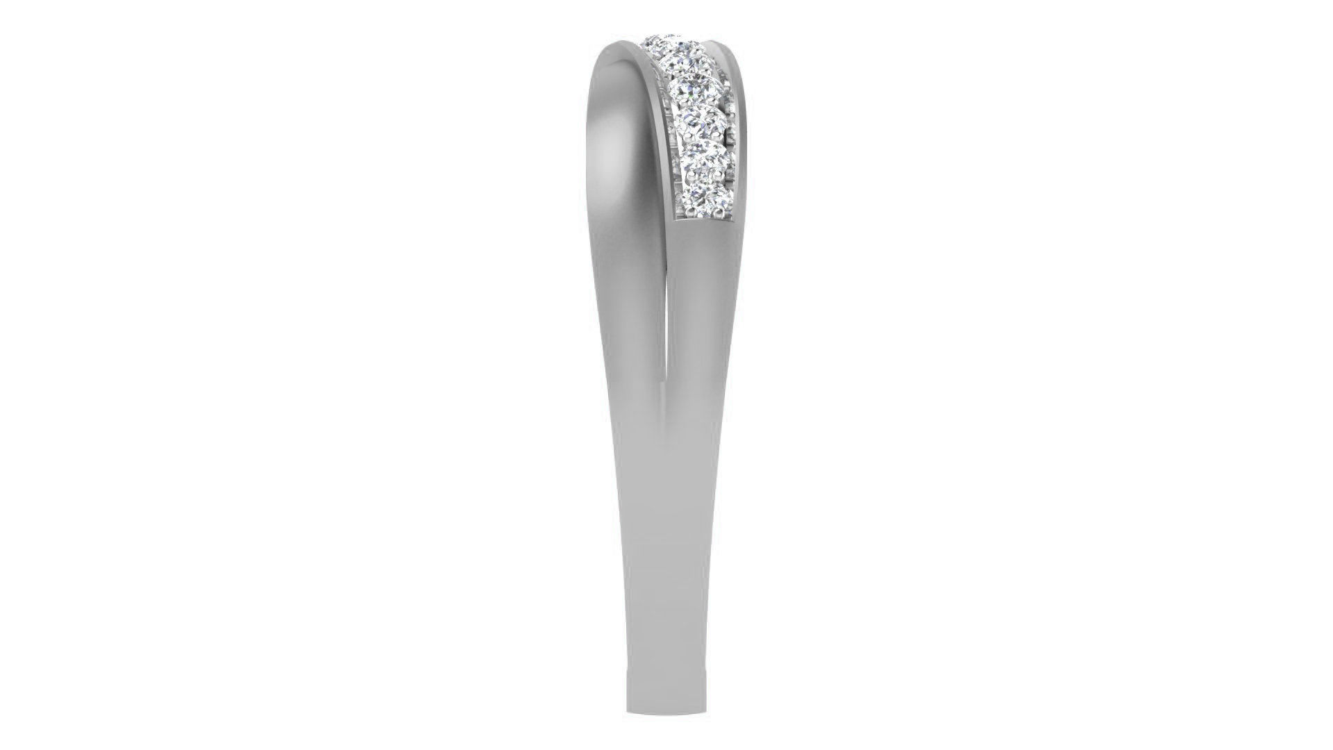 Couple Band Ring 3dm stl render detail 3D print model_21