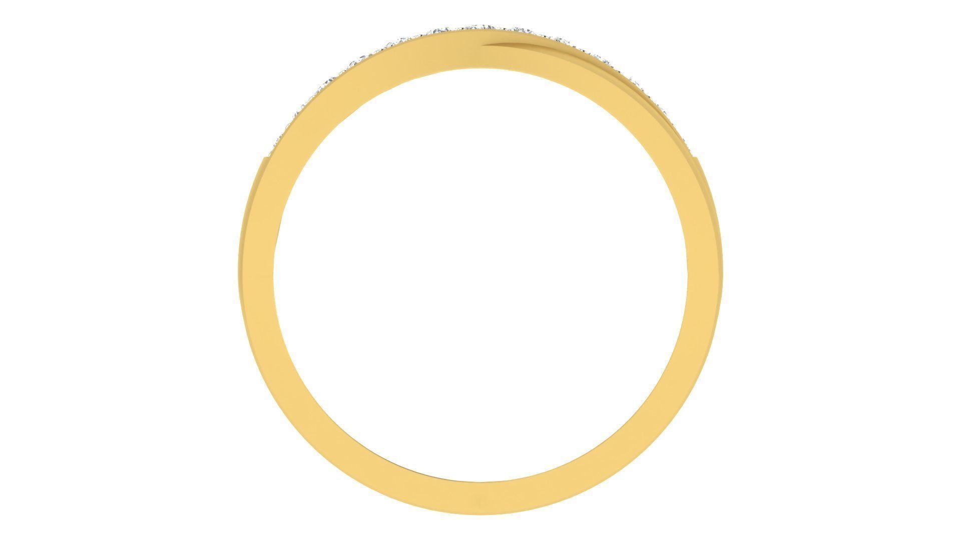 Couple Band Ring 3dm stl render detail 3D print model_10