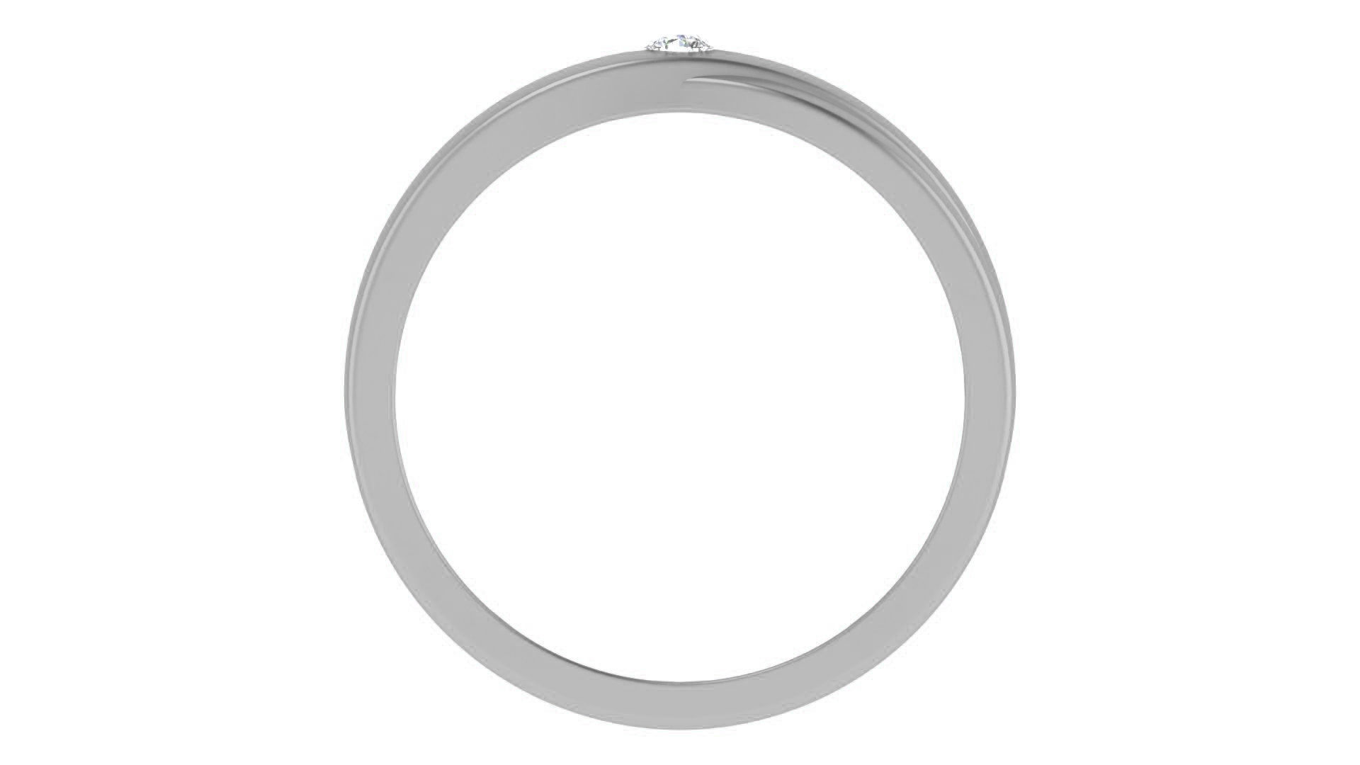 Couple Band Ring 3dm stl render detail 3D print model_14