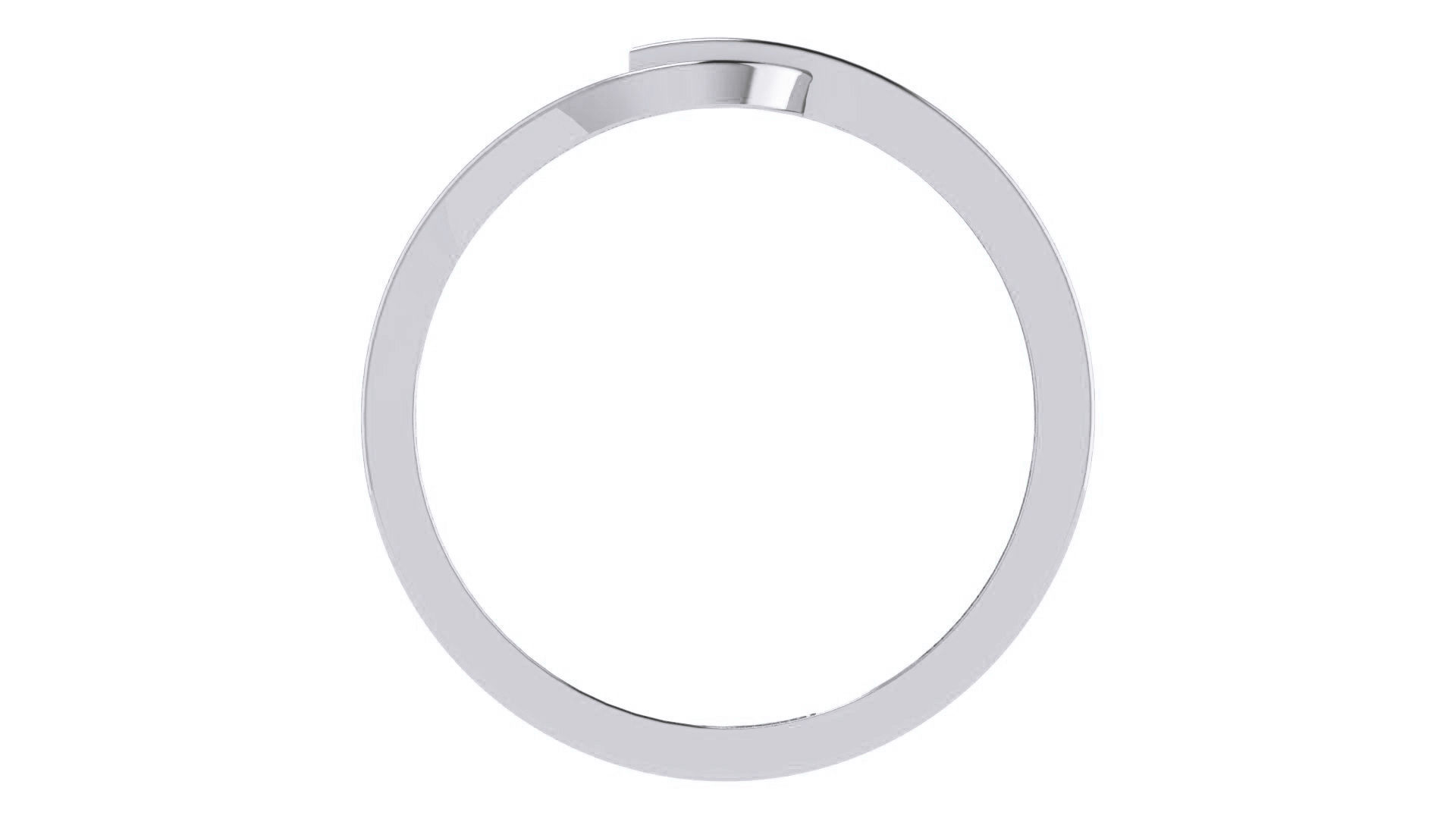 Couple Band Ring 3dm stl render detail 3D print model_15