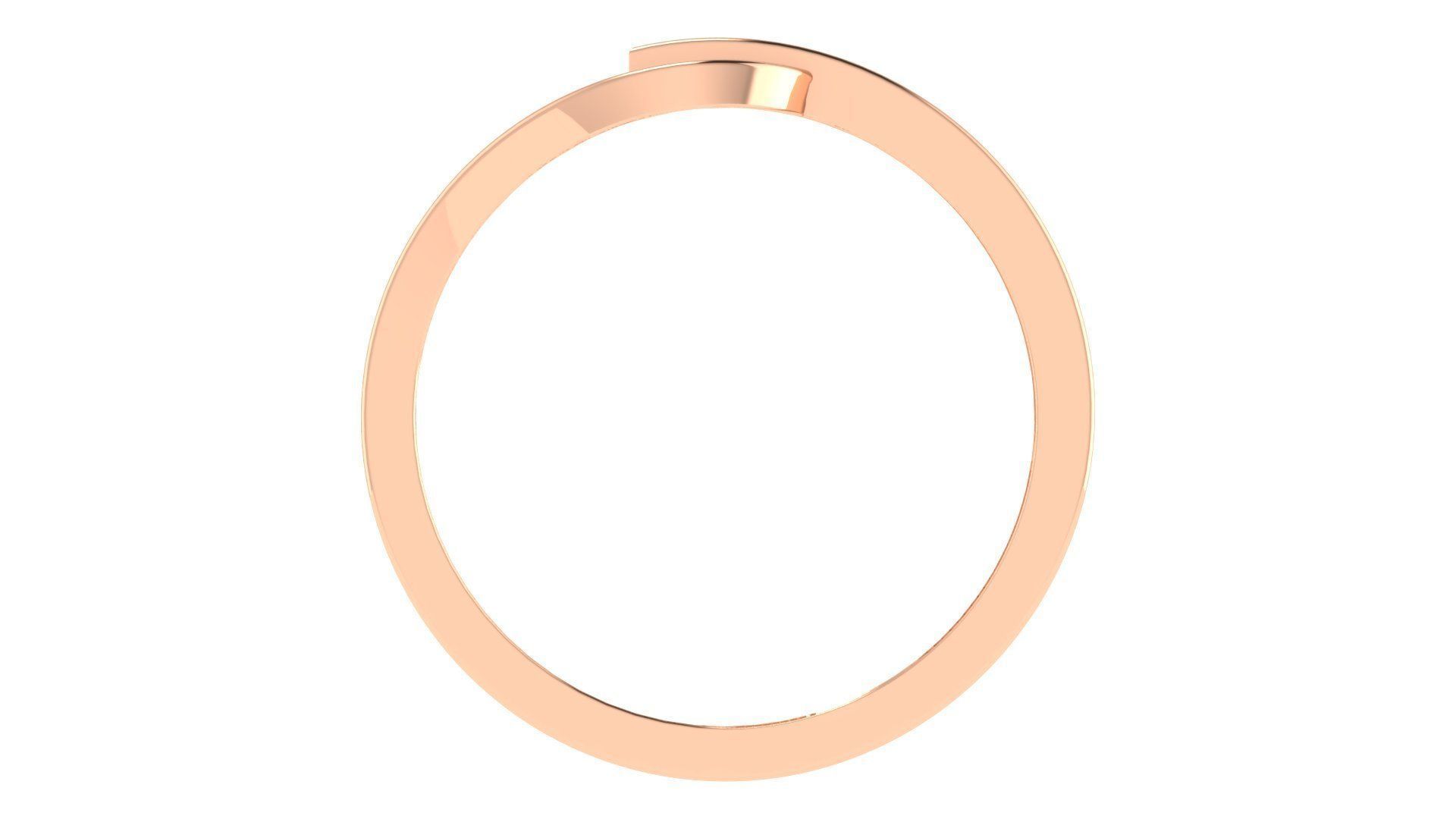 Couple Band Ring 3dm stl render detail 3D print model_14