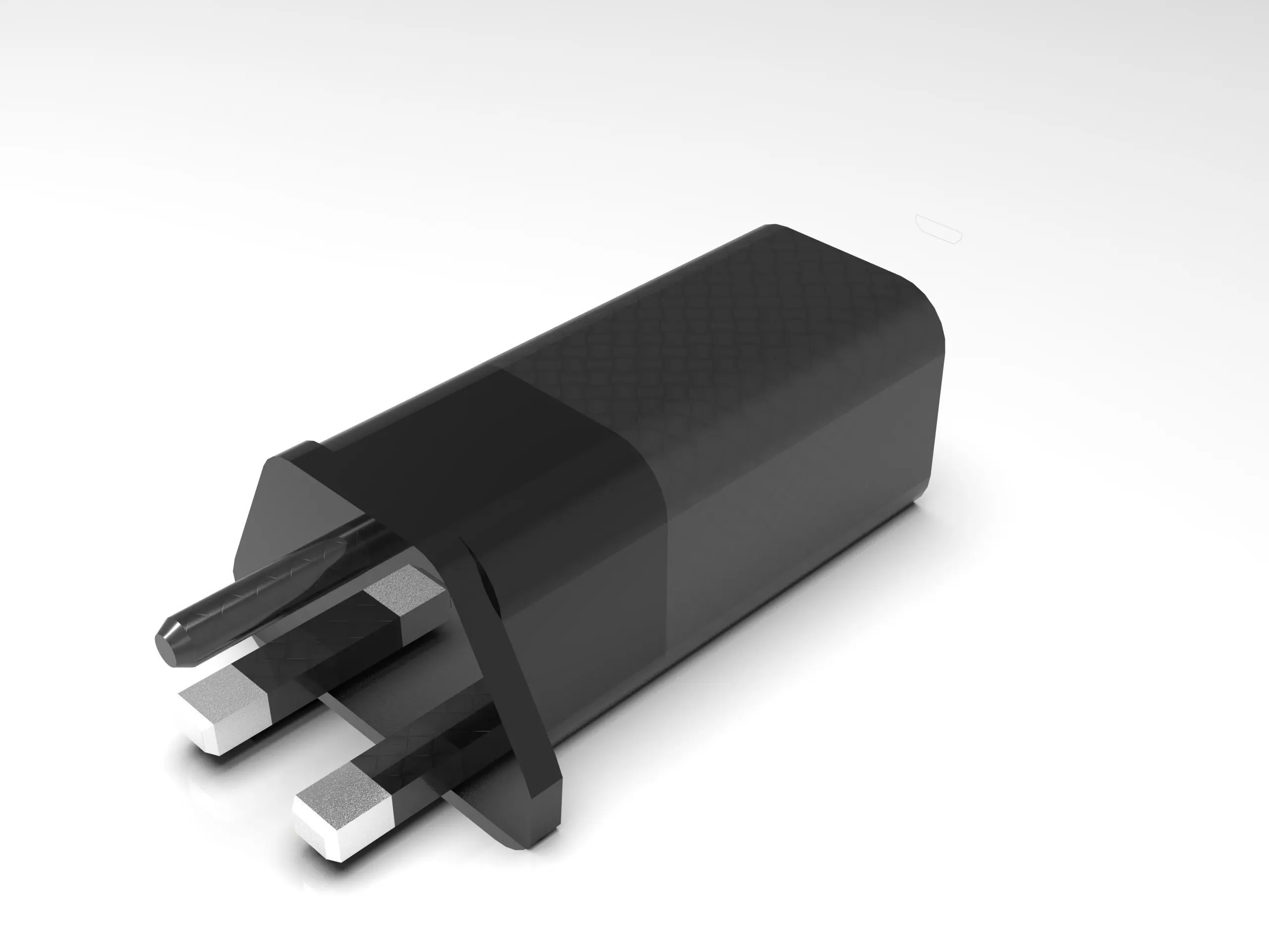 Charger Low-poly 3D model