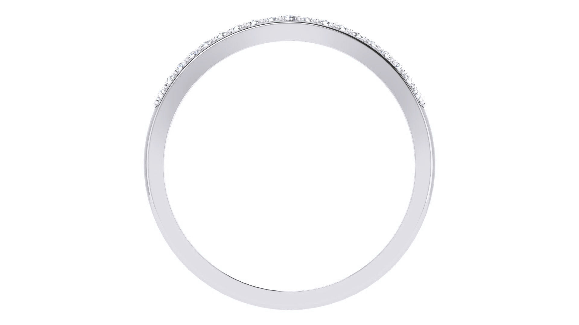 Couple Band Ring 3dm stl render detail 3D print model_5