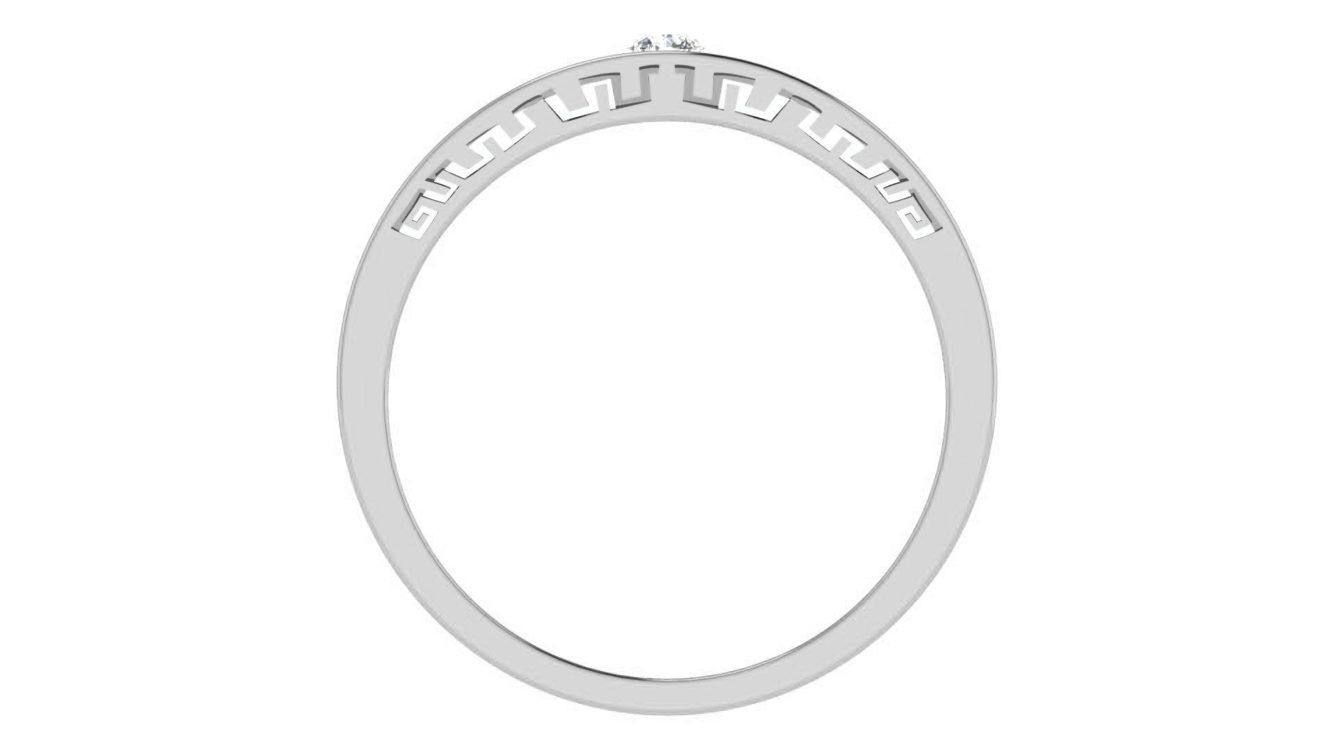 Couple Band Ring 3dm stl render detail 3D print model_14