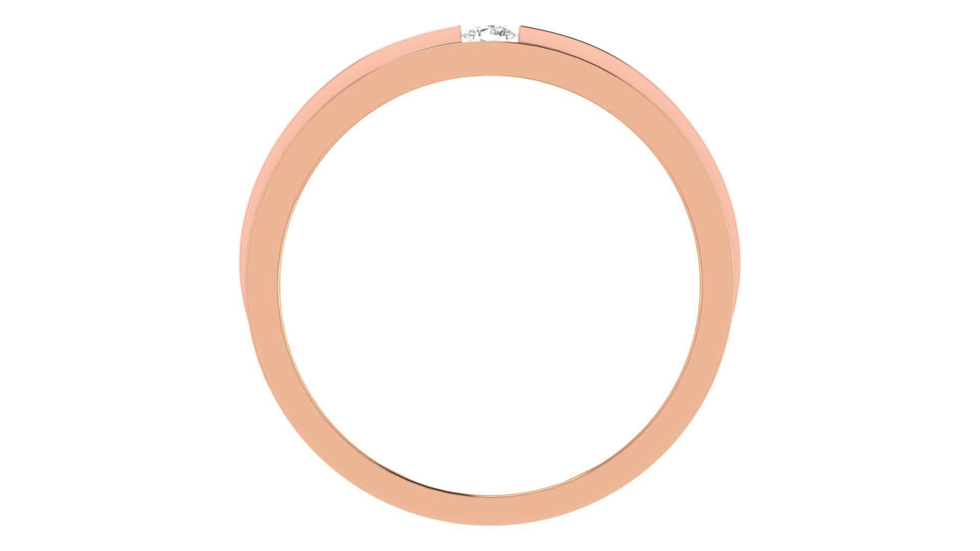 Couple Band Ring 3dm stl render detail 3D print model_13