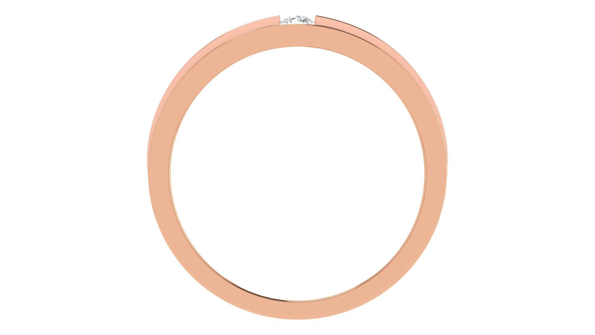 Couple Band Ring 3dm stl render detail 3D print model_11