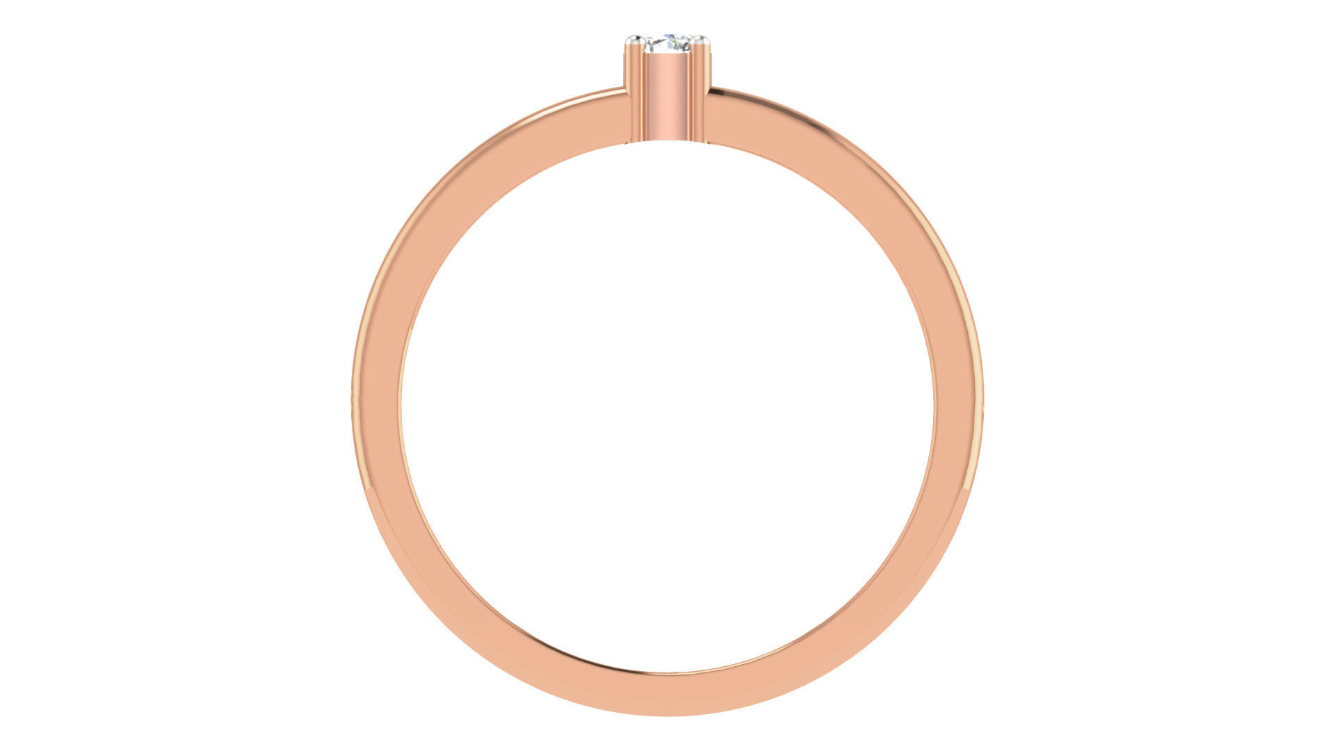 Couple Band Ring 3dm stl render detail 3D print model_11