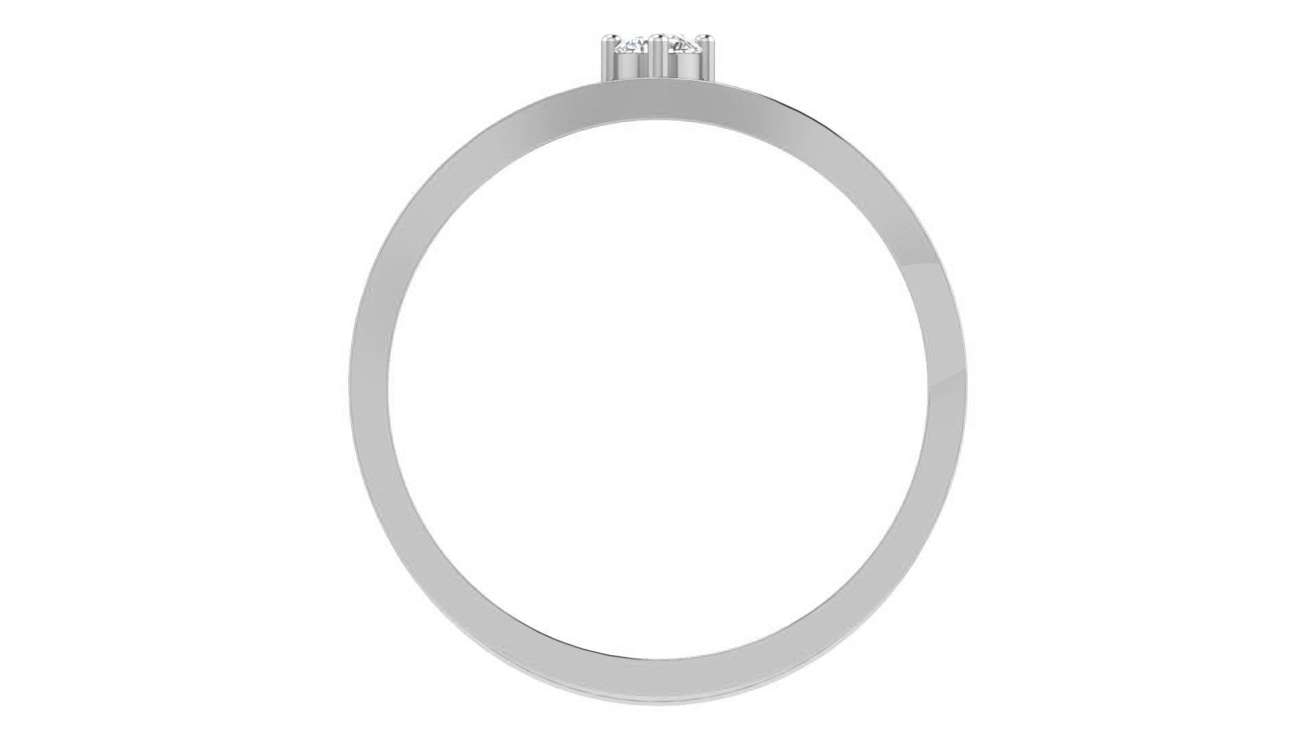 Couple Band Ring 3dm stl render detail 3D print model_14