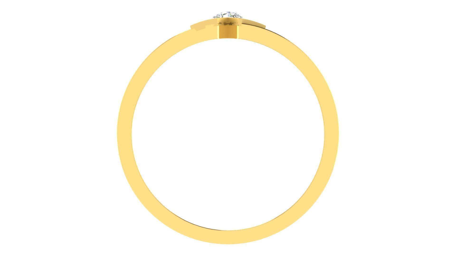 Couple Band Ring 3dm stl render detail 3D print model_16