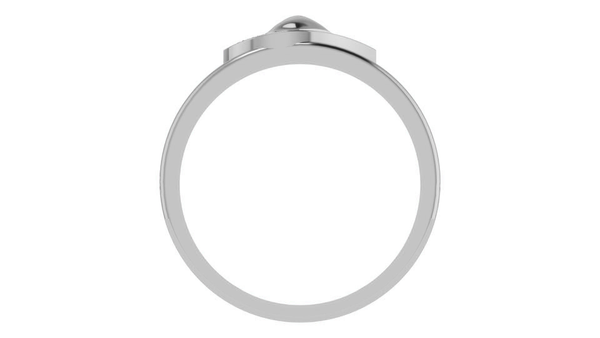 Couple Band Ring 3dm stl render detail 3D print model_8