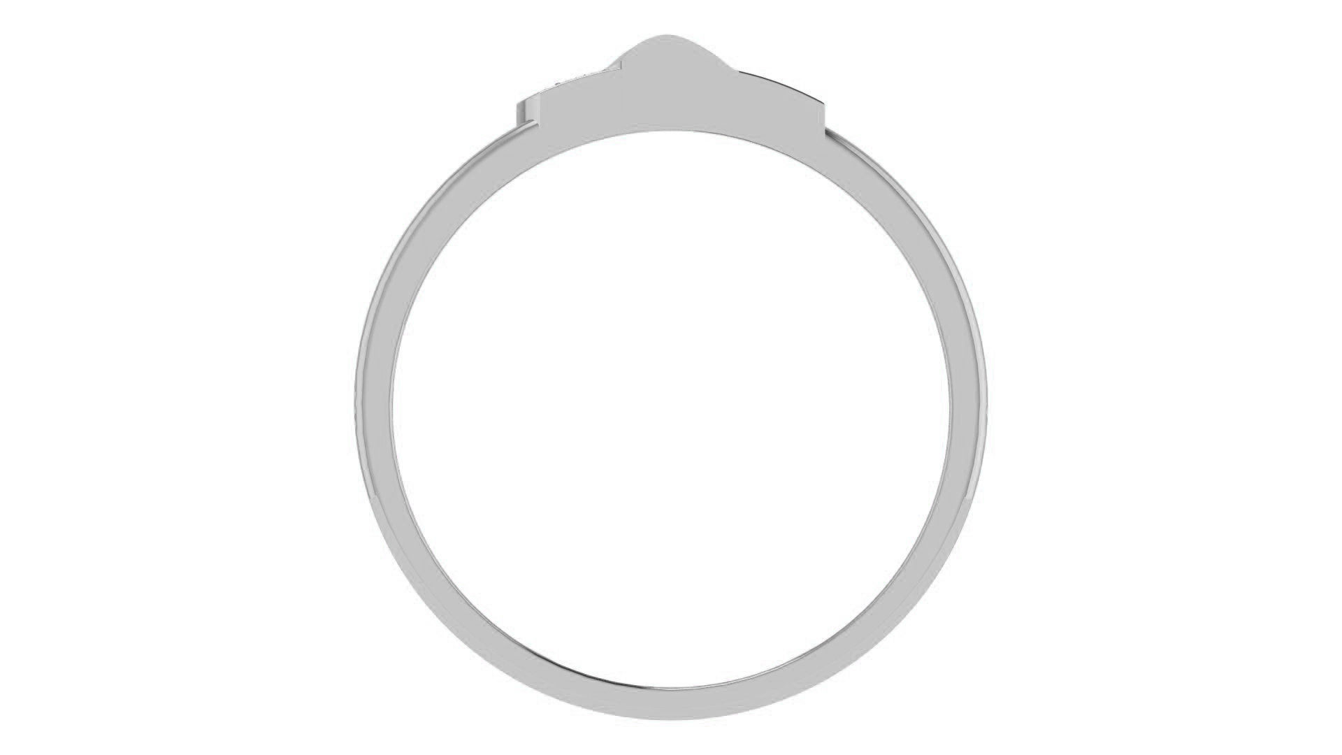 Couple Band Ring 3dm stl render detail 3D print model_11