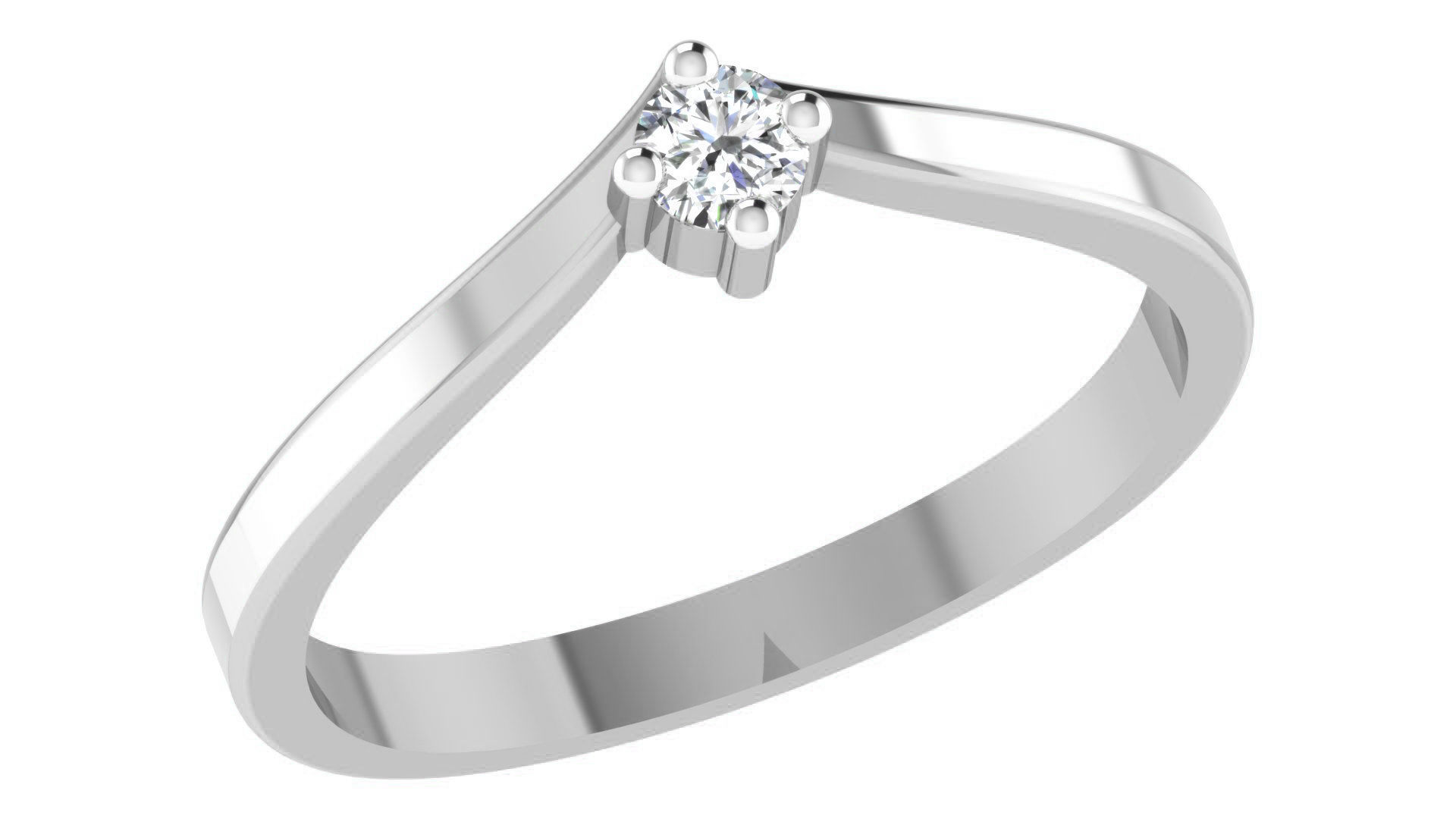 Couple Band Ring 3dm stl render detail 3D print model_4