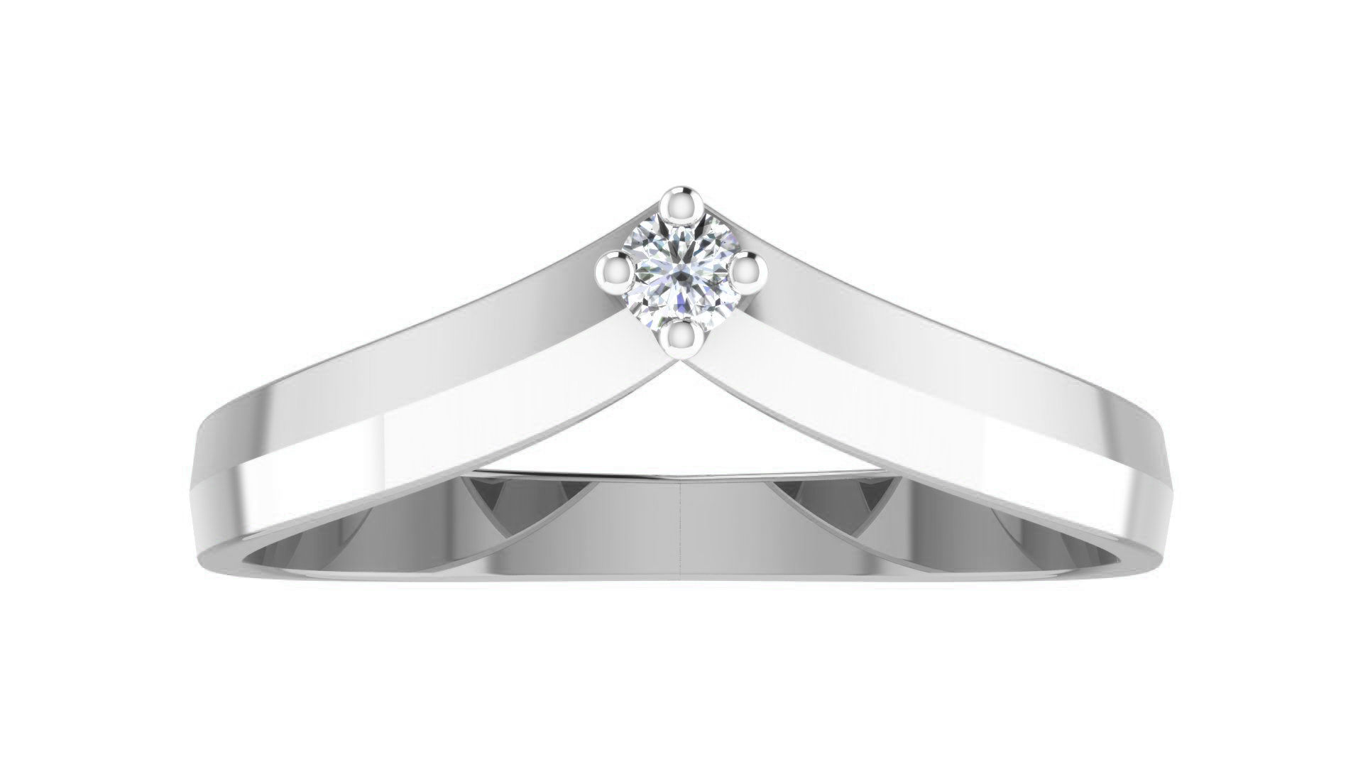 Couple Band Ring 3dm stl render detail 3D print model_26