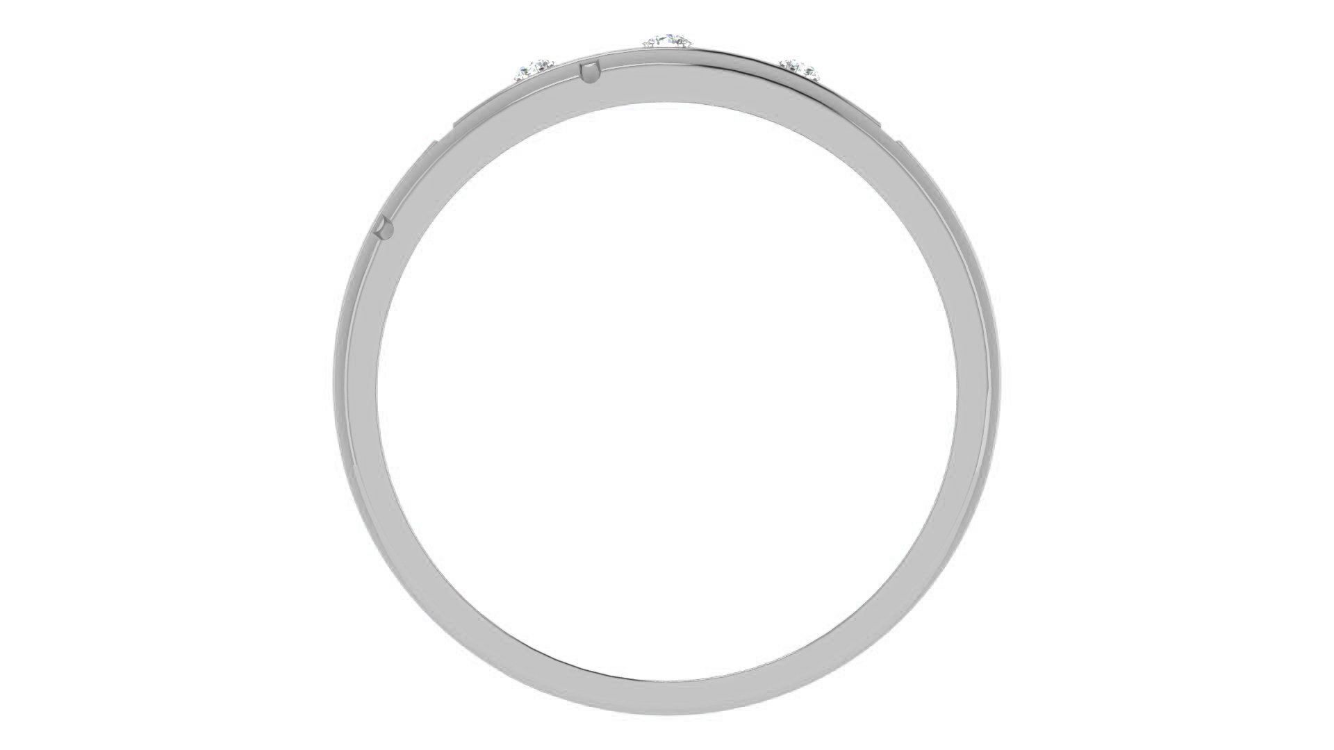 Couple Band Ring 3dm stl render detail 3D print model_20