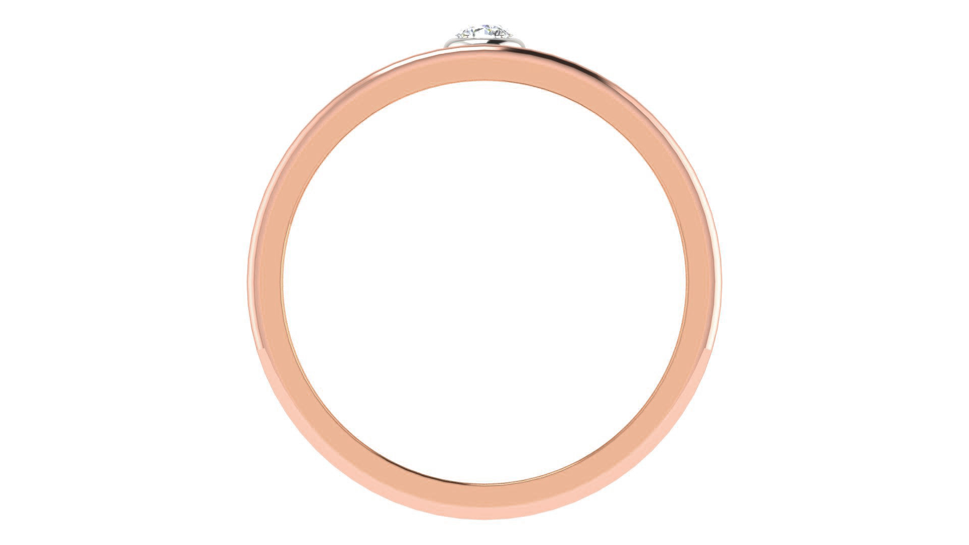 Couple Band Ring 3dm stl render detail 3D print model_9