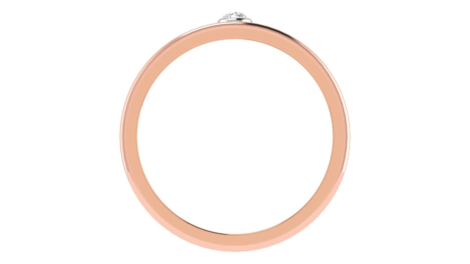 Couple Band Ring 3dm stl render detail 3D print model_20