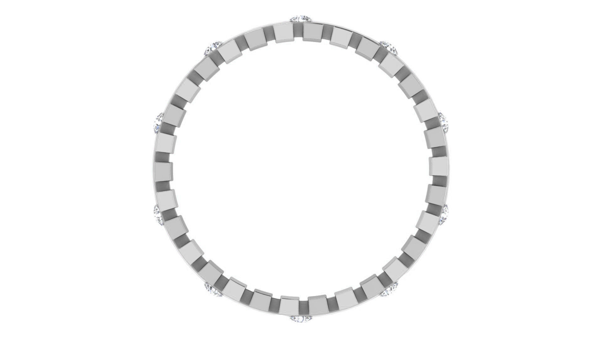 Couple Band Ring 3dm stl render detail 3D print model_19