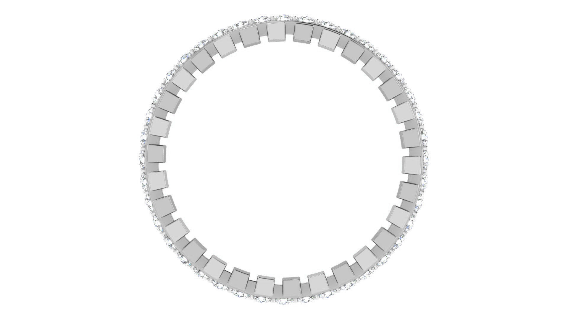 Couple Band Ring 3dm stl render detail 3D print model_8