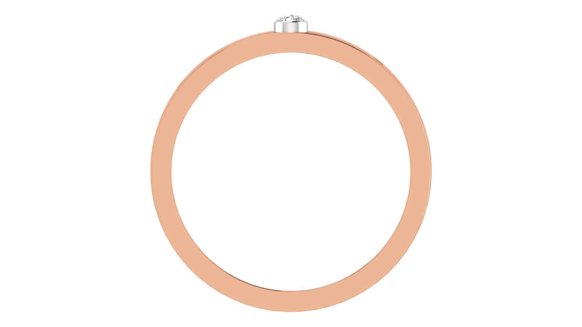 Couple Band Ring 3dm stl render detail 3D print model_21