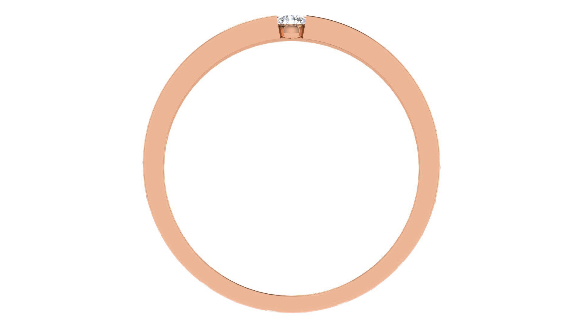 Couple Band Ring 3dm stl render detail 3D print model_21