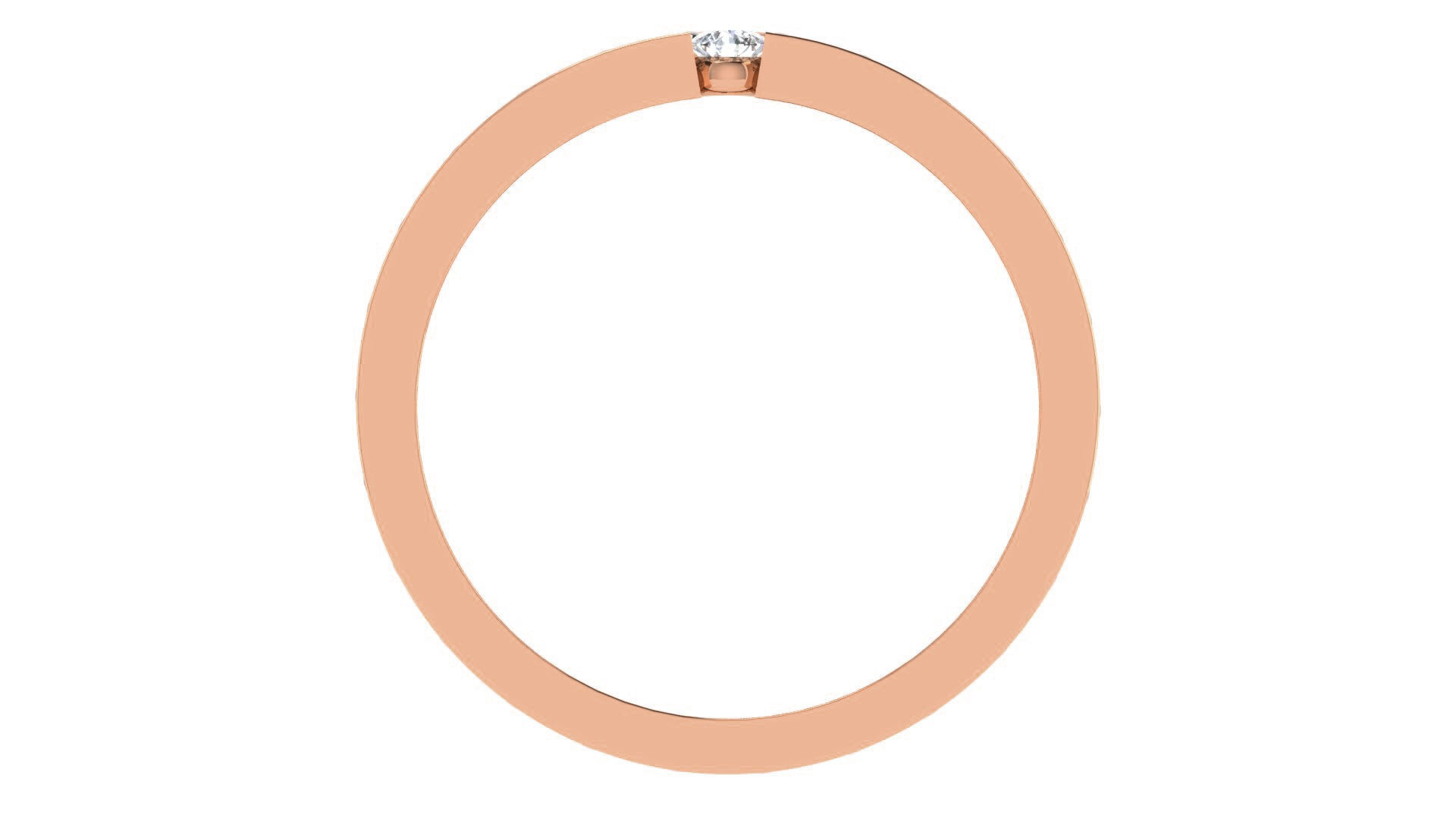 Couple Band Ring 3dm stl render detail 3D print model_9