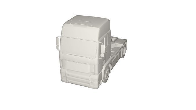 Truck concept 3D model