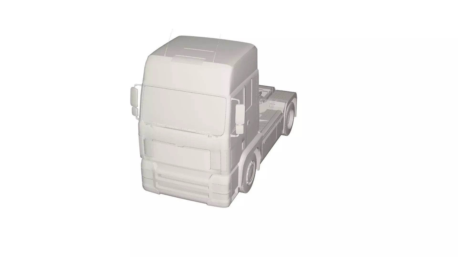 Truck concept 3D model_0