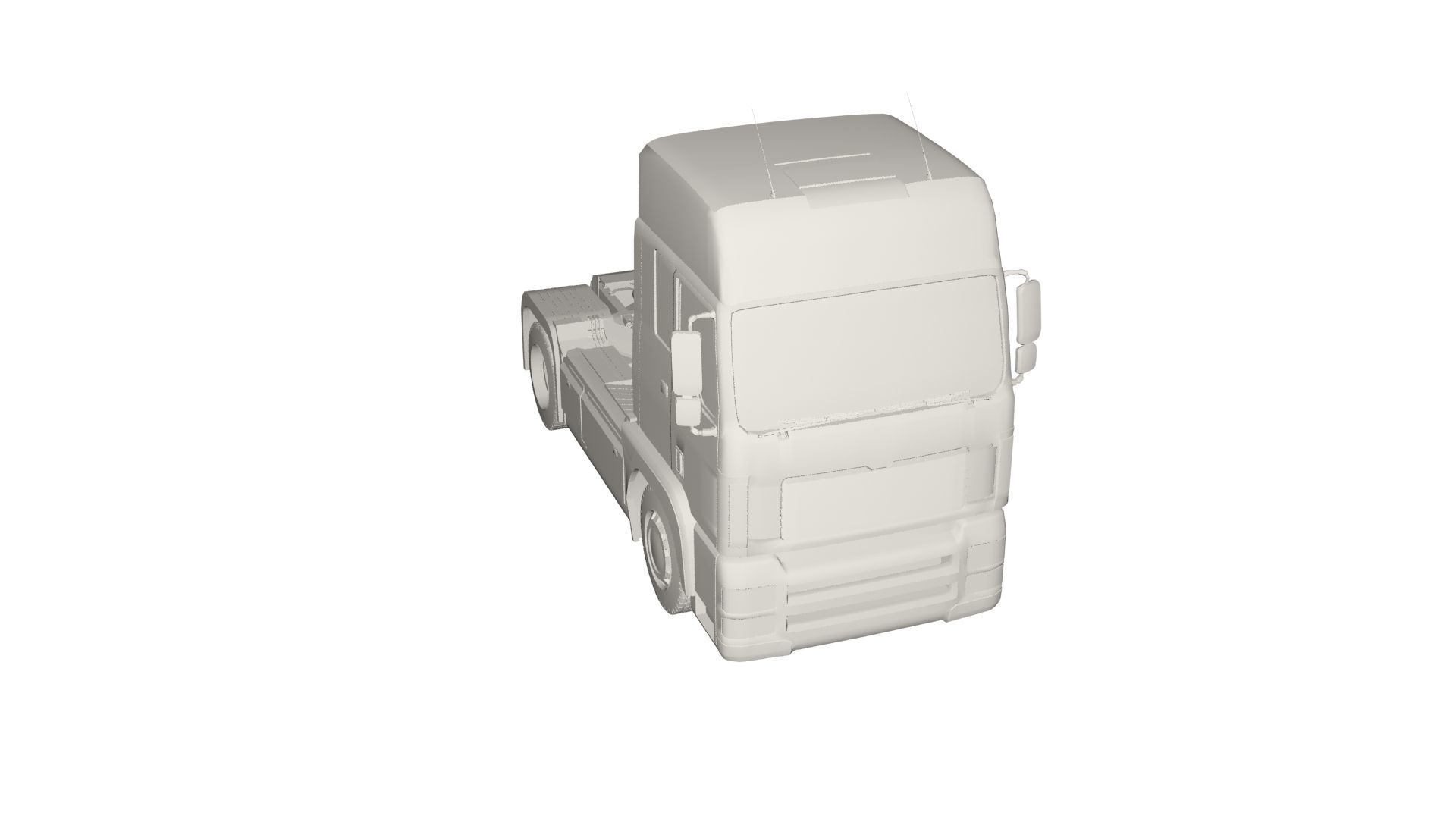 Truck concept 3D model_1