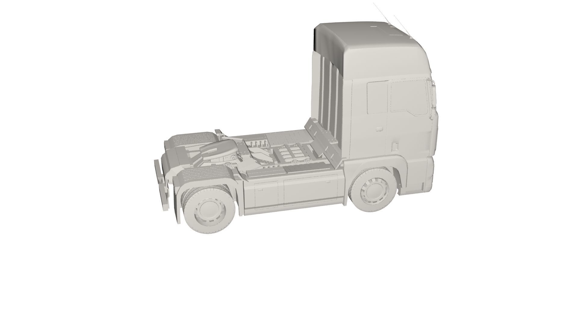 Truck concept 3D model_3