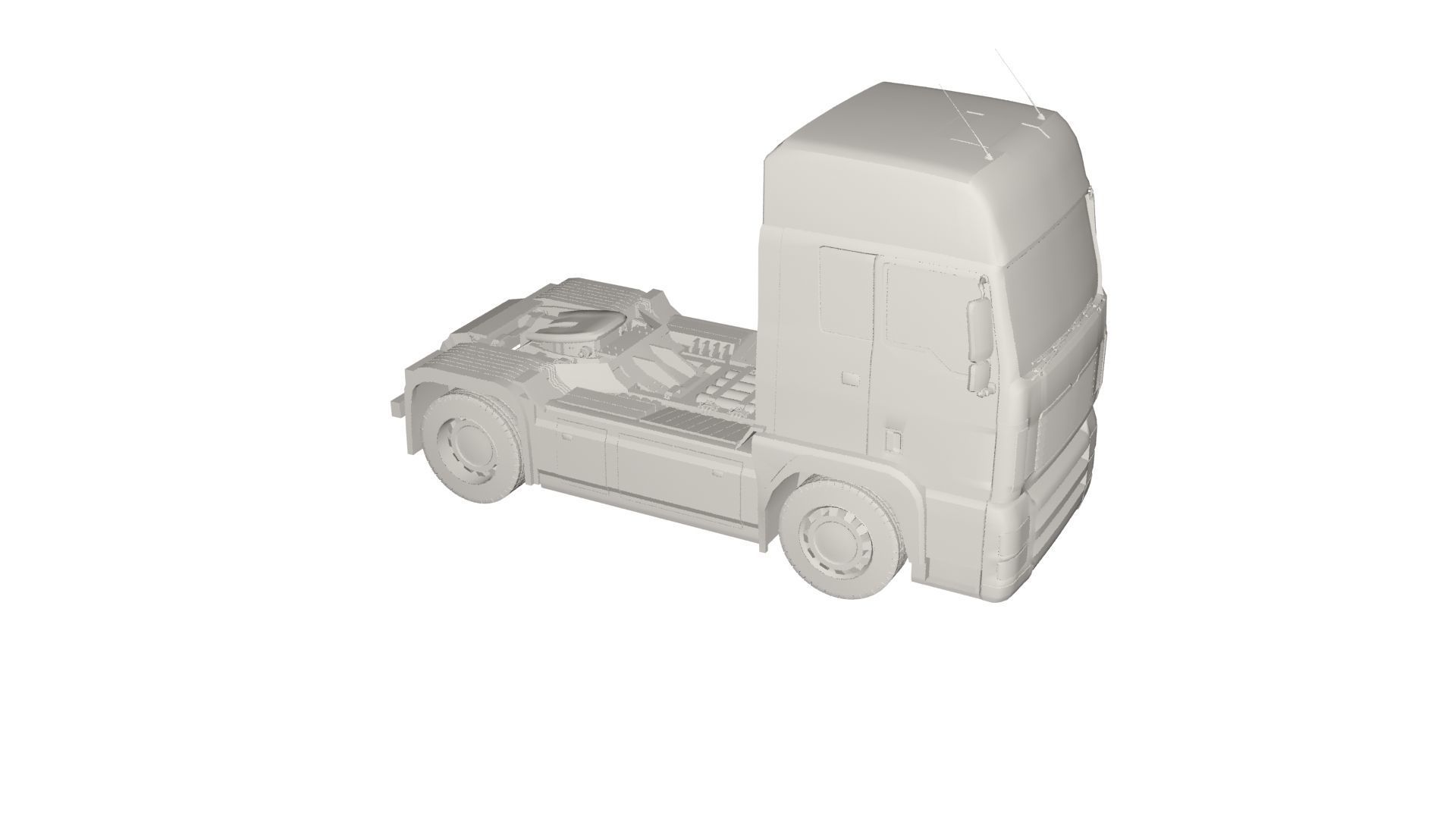 Truck concept 3D model_2