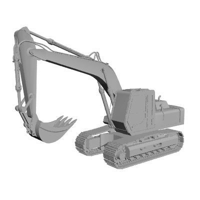 Crane 3D model_8