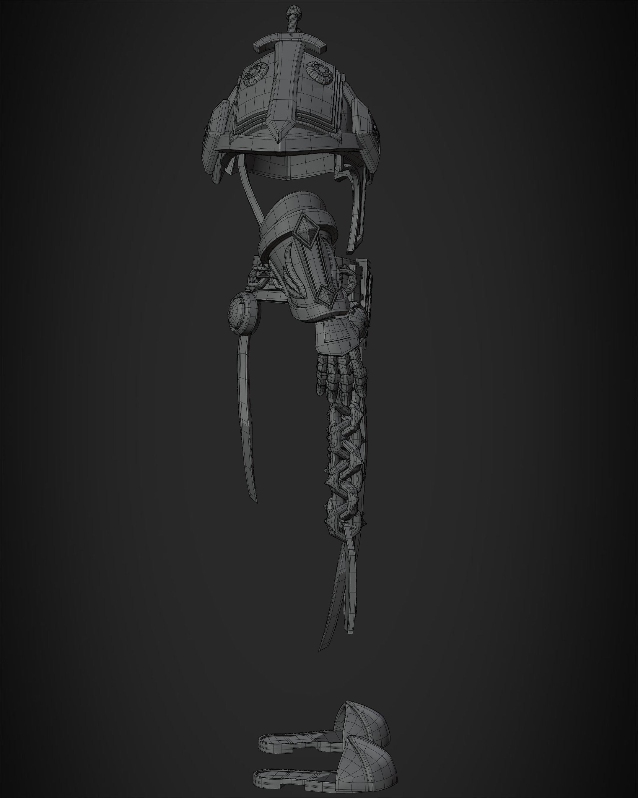 World of Warcraft Paladin Judgment Armor for Cosplay 3D print model_20