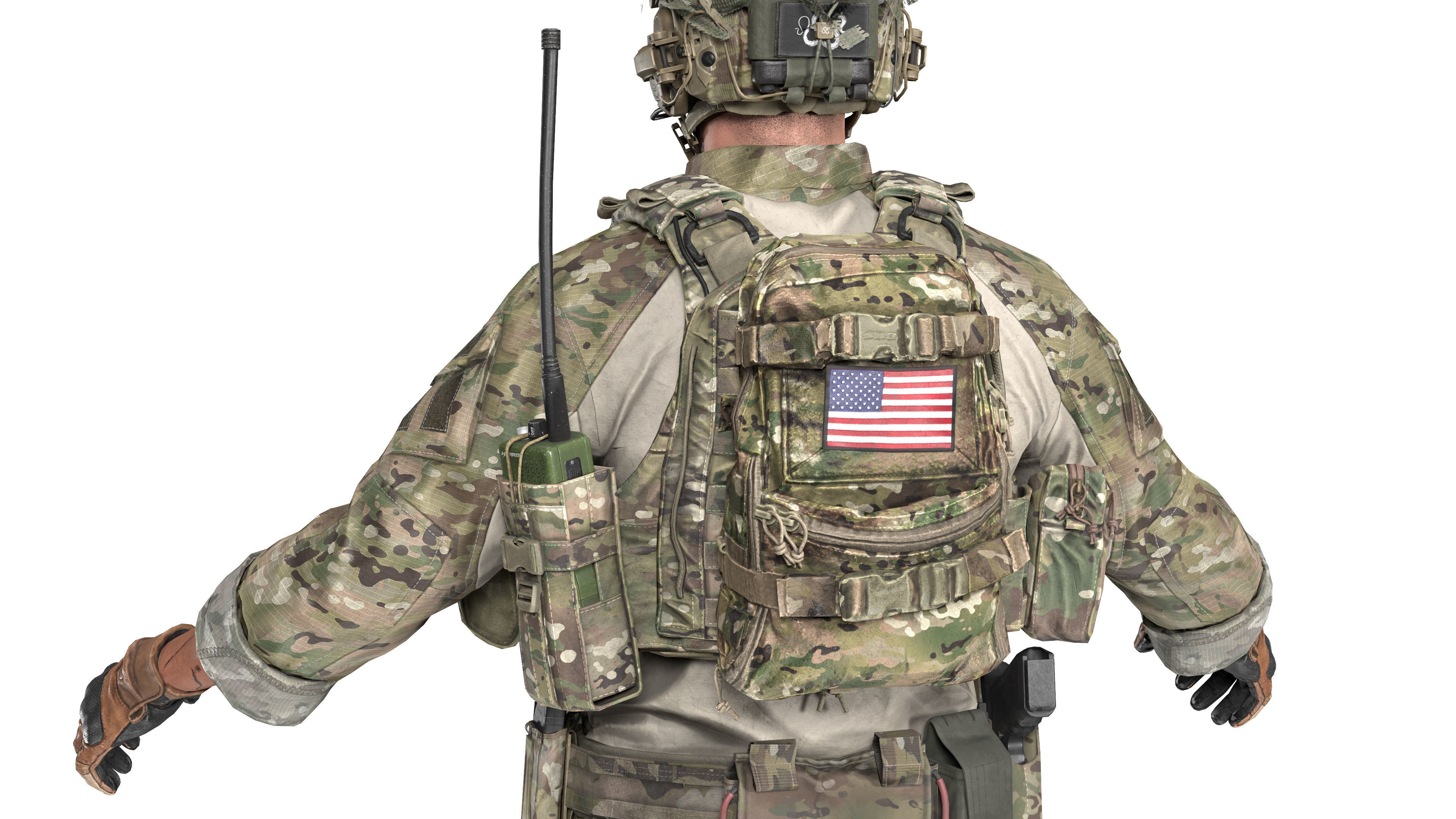 GMR MINIMAP BACKPACK Low-poly 3D model_3