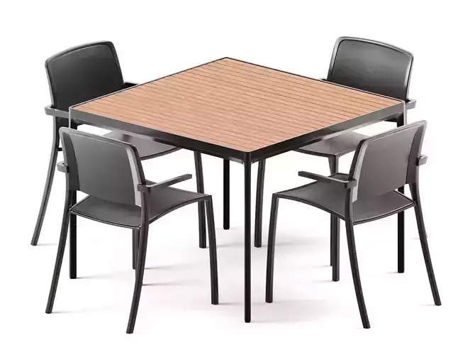 Cafe Table and Chairs