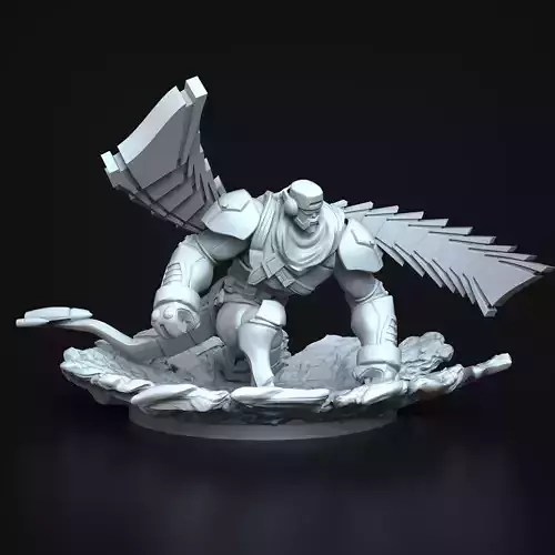 STL Comand Galio League of legends 3D print Model