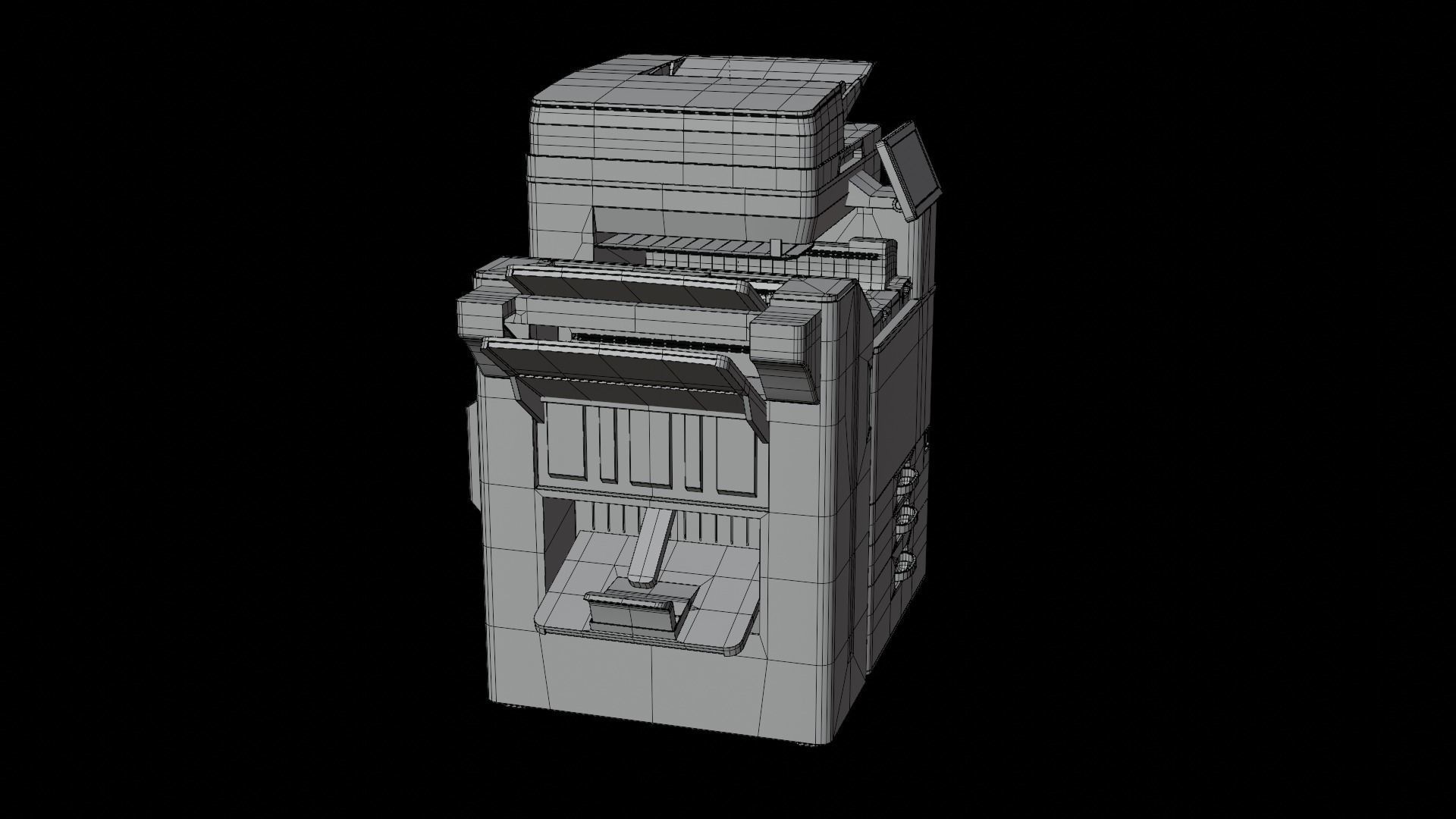 Multifunction Printer 3D model_17
