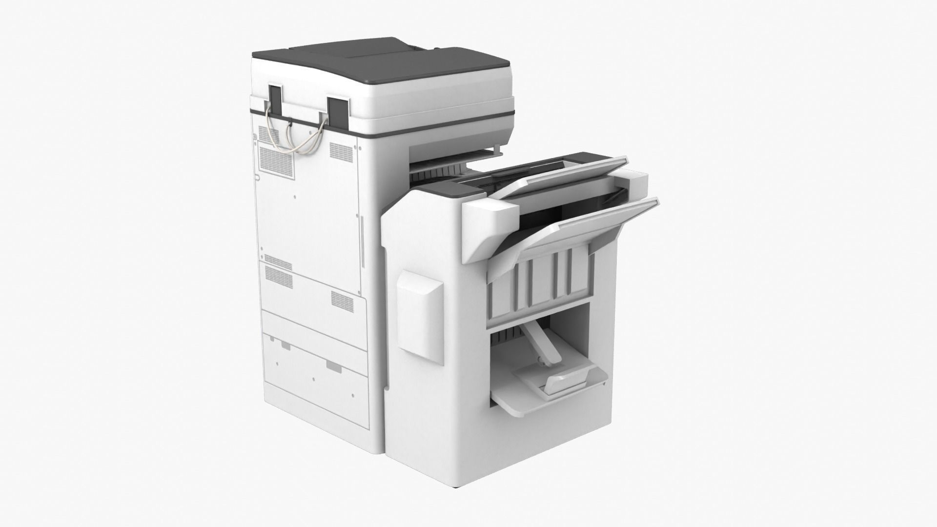 Multifunction Printer 3D model_8