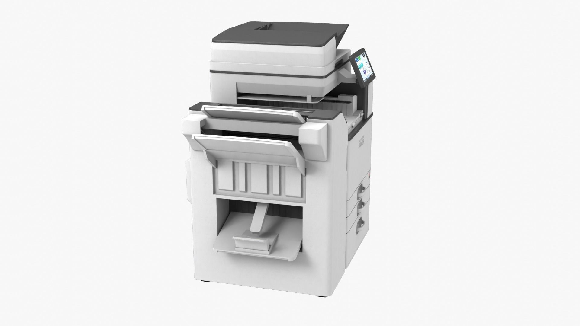 Multifunction Printer 3D model_10