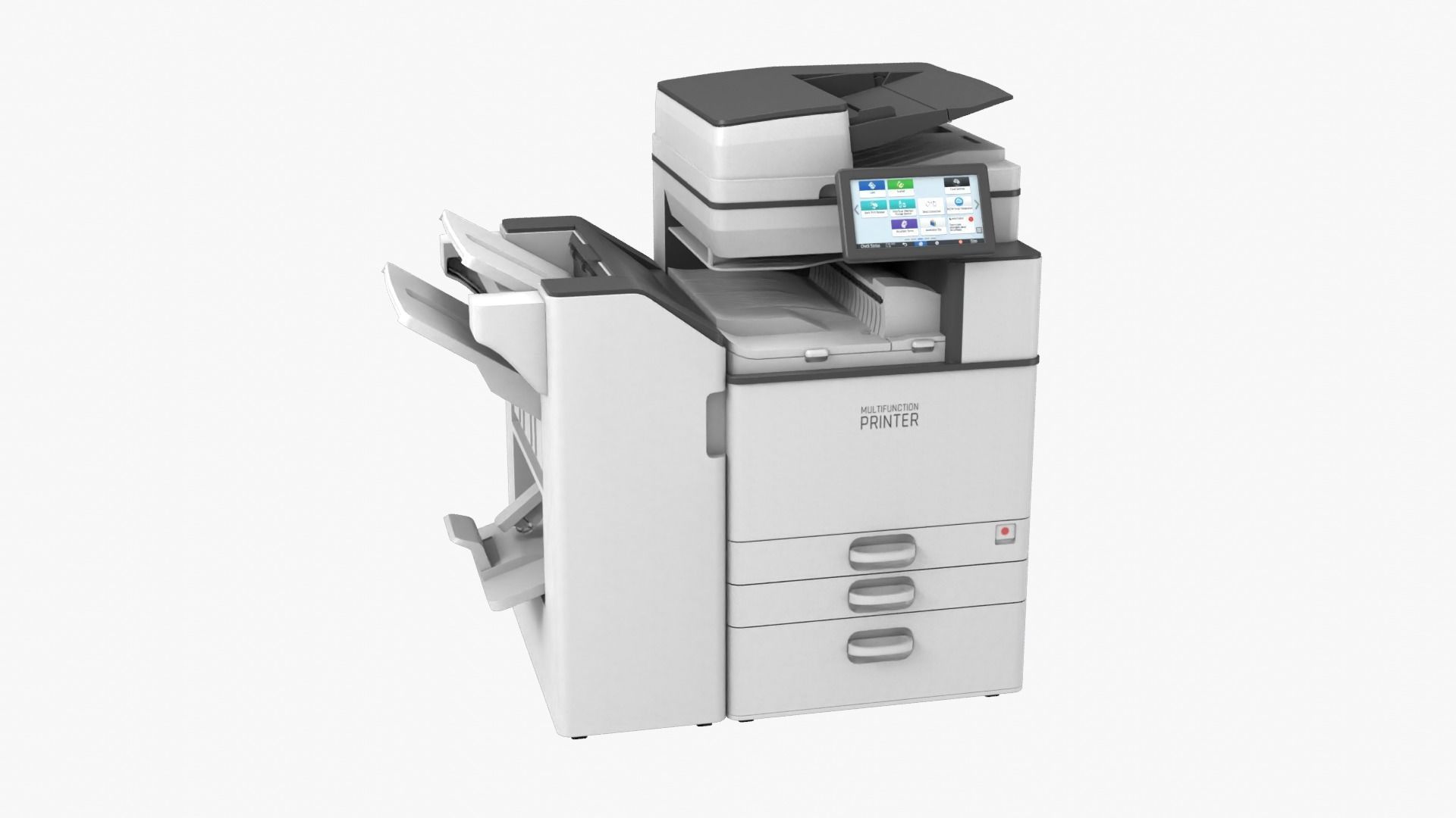 Multifunction Printer 3D model_12
