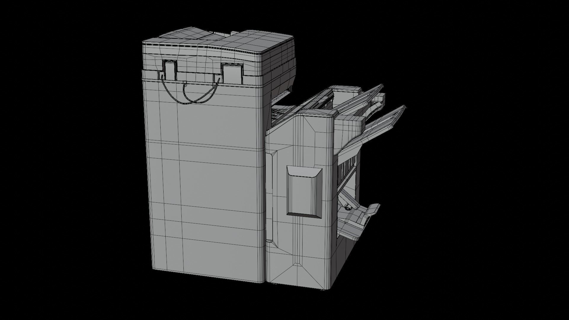 Multifunction Printer 3D model_16