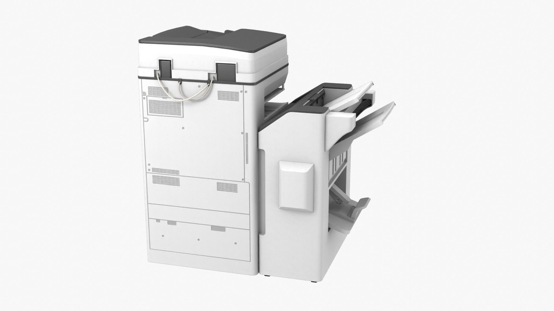 Multifunction Printer 3D model_7