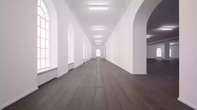 Art Museum Gallery Interior 36